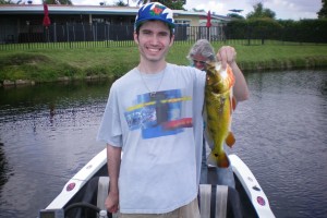 Peacock bass fishing in Miami