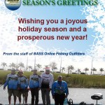 bol.xmas Florida bass fishingxmas card