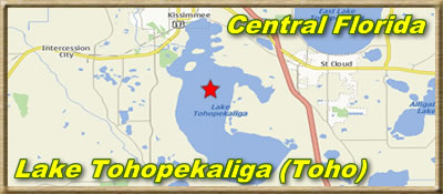 Lake Toho Map